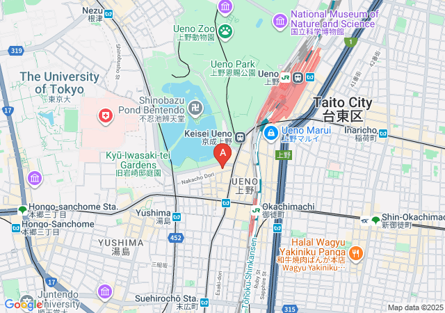 Chou Chou UENO-map