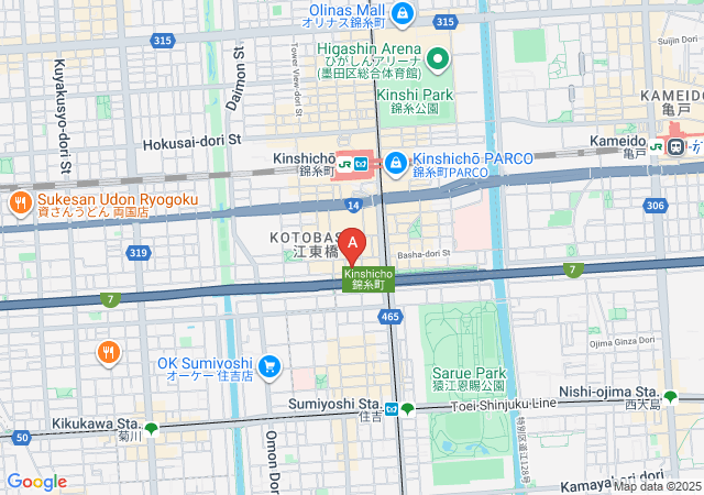 Club 蓮 錦糸町-map