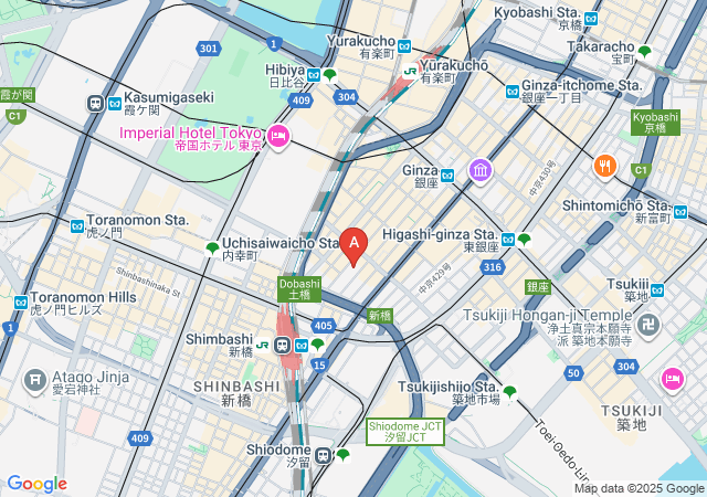 Club Rouge-map