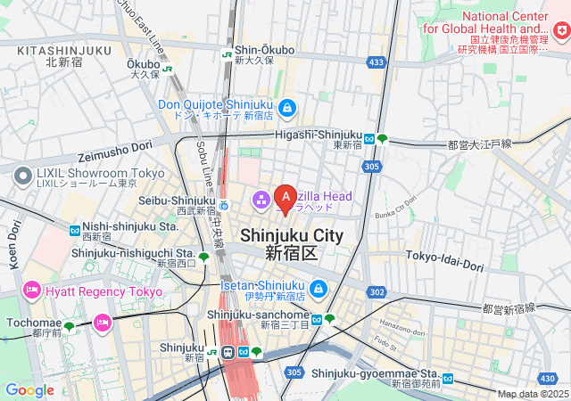 cafe＆Bar A holic-map