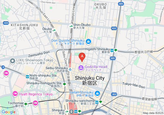 GirlsBar Vivi-map