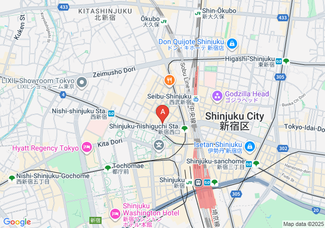 Girls BAR LOUNGE Lupinus-map