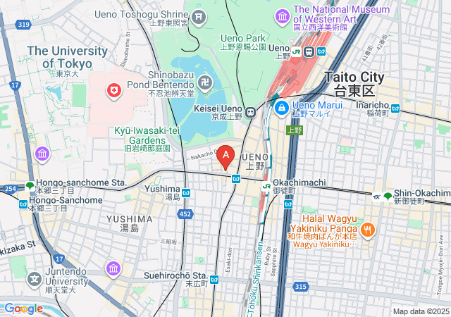 International Club HOT LEGS-map