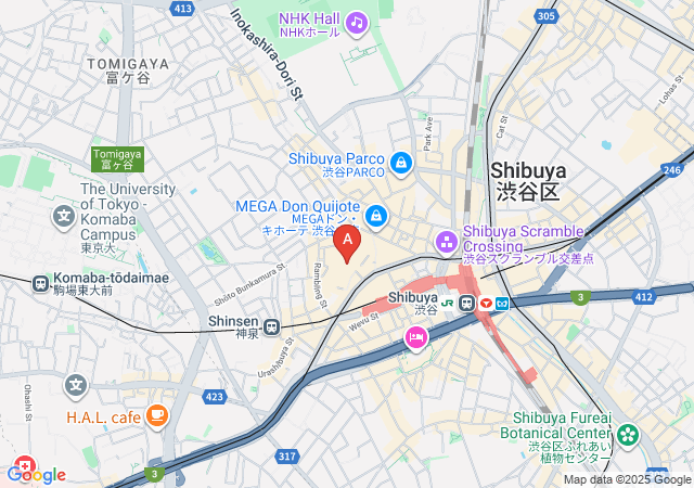 St. Artemis Gakuen-map