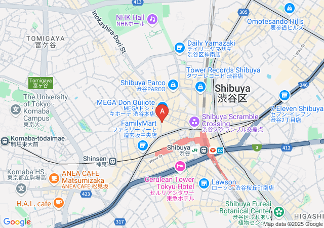 Adarutoguzzushoppu Wairudowan Dogenzakaten-map
