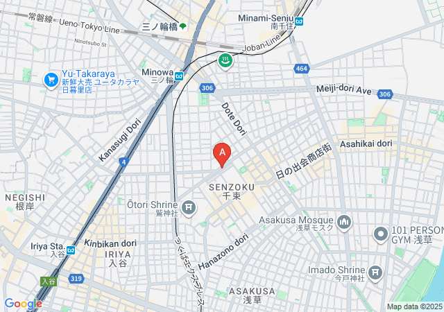 多恋人倶楽部
（Talent Club）-map