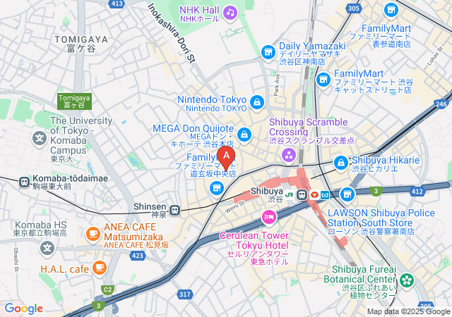 Tokyo Sexy Milf-map