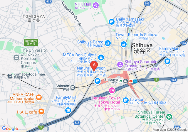 東京メンズボディクリニックTMBC渋谷店-map
