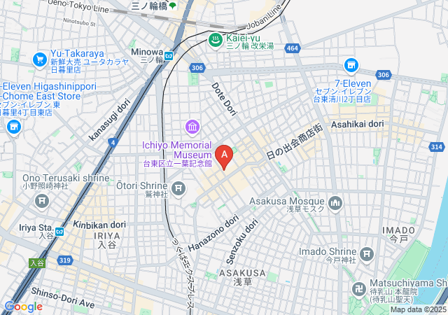 TOKYO BUNNYS CLUB-map