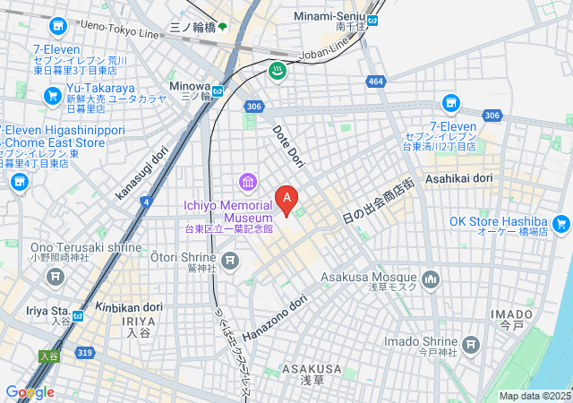 BLUE TOKYO-map