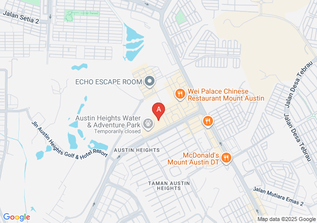 AUSTIN 99 CLUB-map