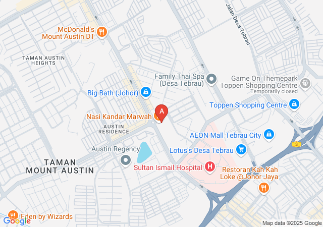 Star Night Bistro-map