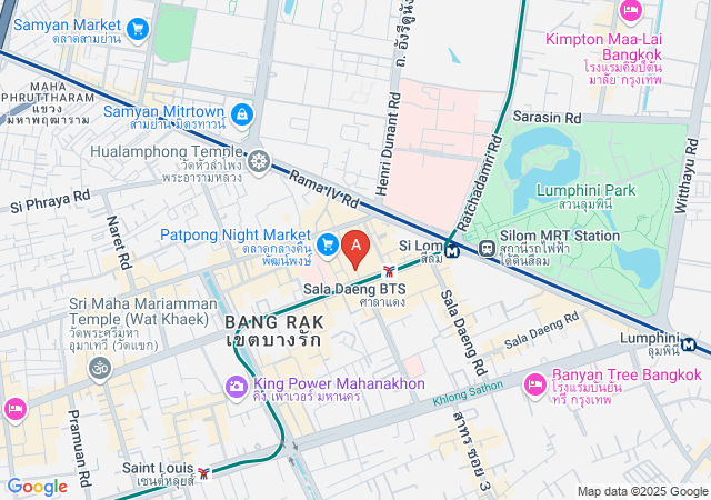 Connections Bar Bangkok-map