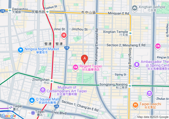 特蘭斯酒店-map