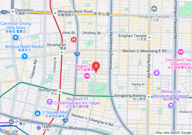 尚勁酒店-map