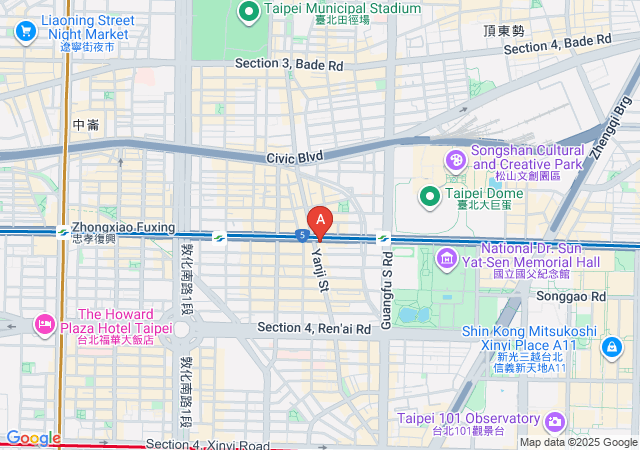 香格酒店-map