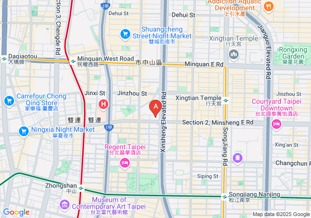 M男模會館-map