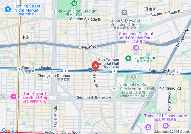 香閣里拉招待會所-map