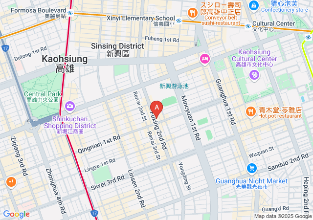168商務酒店-map