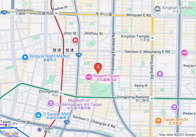 長春酒店-map