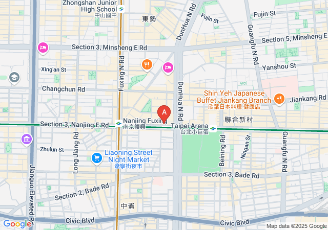 龍亨集團國際名商夜總會-map