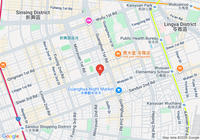 香格里拉酒店KTV-map