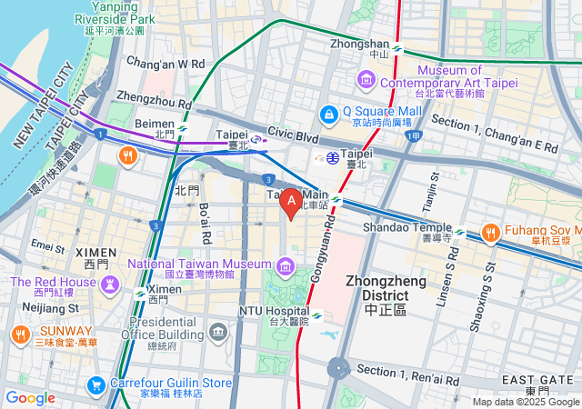 性情中人（原玩達人台北樂業店）-map